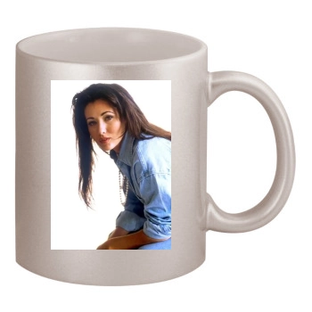 Shannen Doherty 11oz Metallic Silver Mug