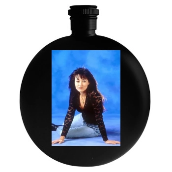 Shannen Doherty Round Flask