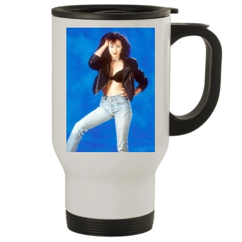 Shannen Doherty Stainless Steel Travel Mug