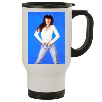 Shannen Doherty Stainless Steel Travel Mug