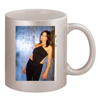 Shannen Doherty 11oz Metallic Silver Mug