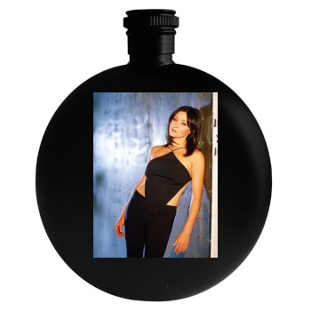 Shannen Doherty Round Flask