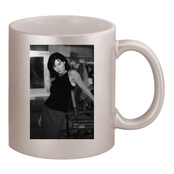 Shannen Doherty 11oz Metallic Silver Mug