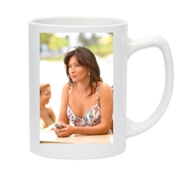 Shannen Doherty 14oz White Statesman Mug