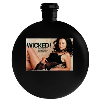 Shannen Doherty Round Flask