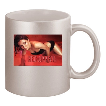 Shannen Doherty 11oz Metallic Silver Mug