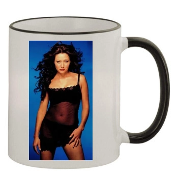 Shannen Doherty 11oz Colored Rim & Handle Mug