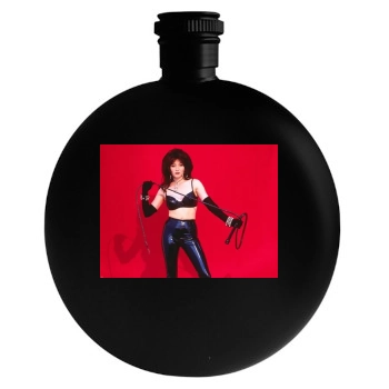 Shannen Doherty Round Flask