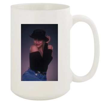 Sharon Stone 15oz White Mug