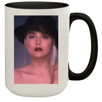 Sharon Stone 15oz Colored Inner & Handle Mug