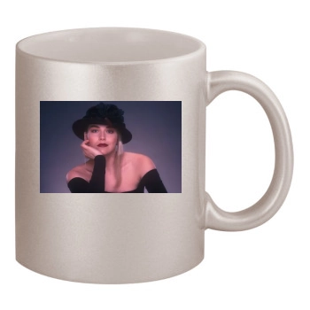 Sharon Stone 11oz Metallic Silver Mug