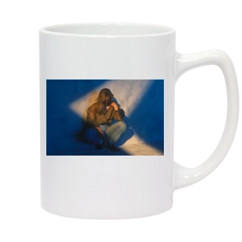 Sharon Stone 14oz White Statesman Mug