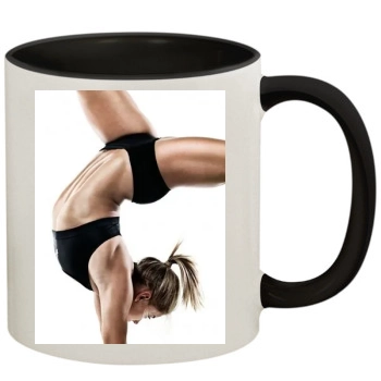 Shawn Johnson 11oz Colored Inner & Handle Mug