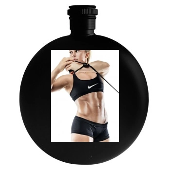 Shawn Johnson Round Flask