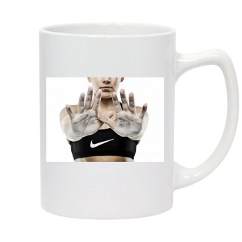 Shawn Johnson 14oz White Statesman Mug