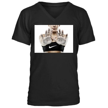 Shawn Johnson Men's V-Neck T-Shirt