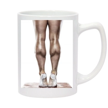 Shawn Johnson 14oz White Statesman Mug