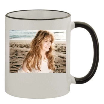 Alison Krauss 11oz Colored Rim & Handle Mug