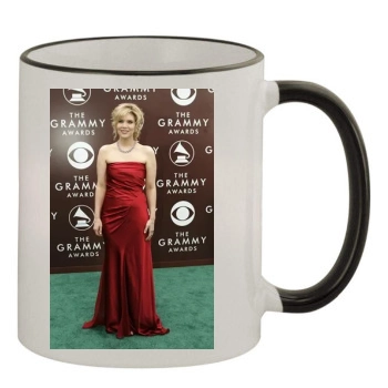 Alison Krauss 11oz Colored Rim & Handle Mug