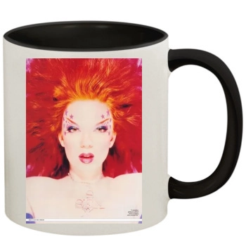 Shirley Manson 11oz Colored Inner & Handle Mug