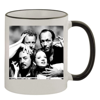 Shirley Manson 11oz Colored Rim & Handle Mug