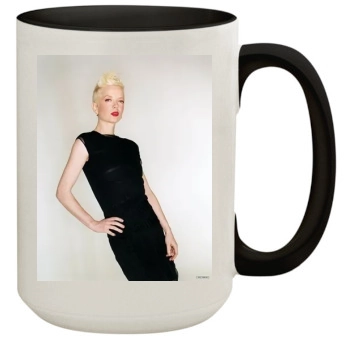 Shirley Manson 15oz Colored Inner & Handle Mug