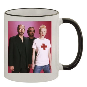 Shirley Manson 11oz Colored Rim & Handle Mug