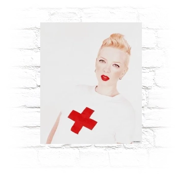 Shirley Manson Metal Wall Art