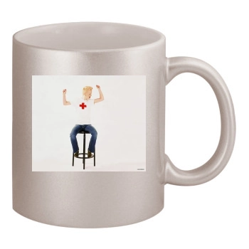 Shirley Manson 11oz Metallic Silver Mug