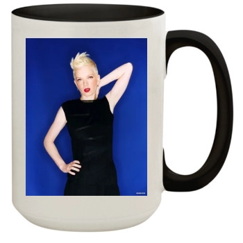 Shirley Manson 15oz Colored Inner & Handle Mug