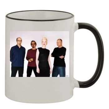 Shirley Manson 11oz Colored Rim & Handle Mug