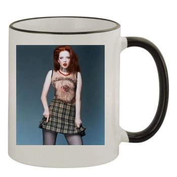 Shirley Manson 11oz Colored Rim & Handle Mug