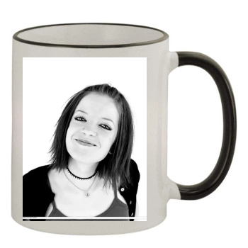 Shirley Manson 11oz Colored Rim & Handle Mug