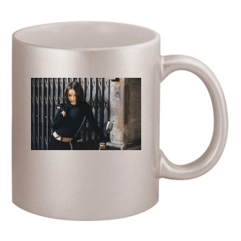 Alizee 11oz Metallic Silver Mug