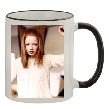 Shirley Manson 11oz Colored Rim & Handle Mug