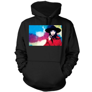 Shu Qi Mens Pullover Hoodie Sweatshirt