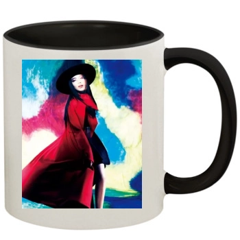 Shu Qi 11oz Colored Inner & Handle Mug