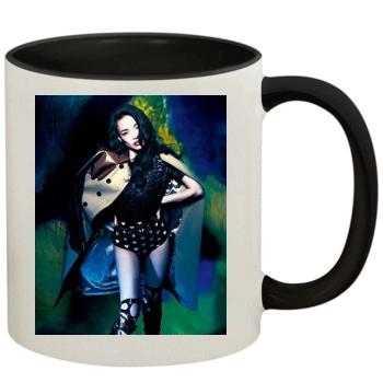 Shu Qi 11oz Colored Inner & Handle Mug