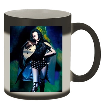 Shu Qi Color Changing Mug