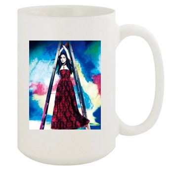 Shu Qi 15oz White Mug