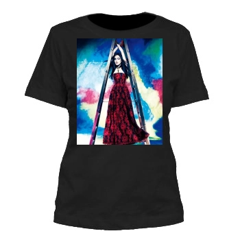 Shu Qi Women's Cut T-Shirt