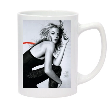 Sienna Miller 14oz White Statesman Mug