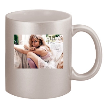 Sienna Miller 11oz Metallic Silver Mug