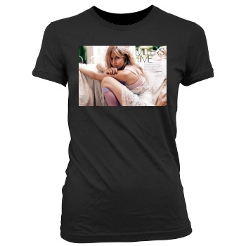 Sienna Miller Women's Junior Cut Crewneck T-Shirt