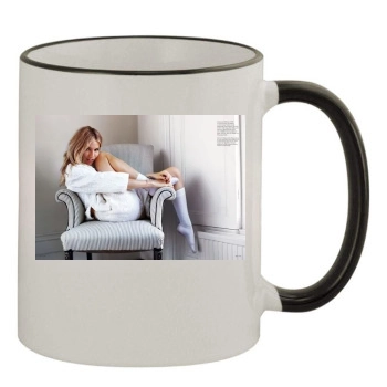 Sienna Miller 11oz Colored Rim & Handle Mug