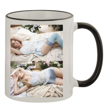 Sienna Miller 11oz Colored Rim & Handle Mug