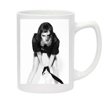 Sienna Miller 14oz White Statesman Mug