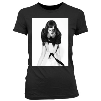 Sienna Miller Women's Junior Cut Crewneck T-Shirt