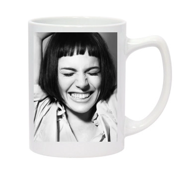 Sienna Miller 14oz White Statesman Mug