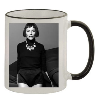 Sienna Miller 11oz Colored Rim & Handle Mug